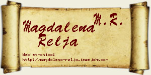 Magdalena Relja vizit kartica